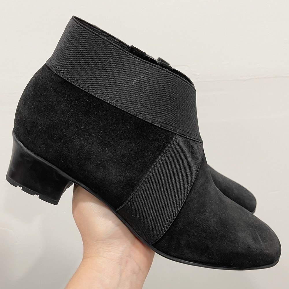 Sesto Meucci Yael Waterproof Bootie Black Size 9.5W Made In Italy